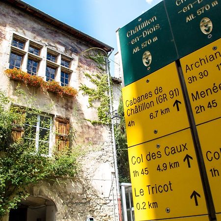 Hotel Le Dauphine Châtillon-en-Diois Zewnętrze zdjęcie